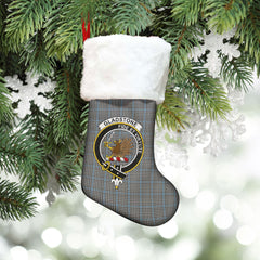 Clan Gladstone Tartan Crest Christmas Stocking MD61 Gladstone Tartan Tartan Stocking
