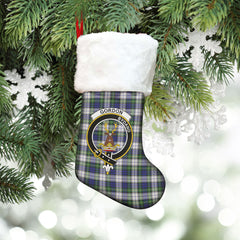 Clan Gordon Dress Modern Tartan Crest Christmas Stocking DZ22 Gordon Dress Modern Tartan Tartan Stocking