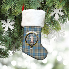 Clan Napier Ancient Tartan Crest Christmas Stocking YD78 Napier Ancient Tartan Tartan Stocking