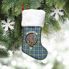 Clan Sutherland Old Ancient Tartan Crest Christmas Stocking HV31 Sutherland Old Ancient Tartan Tartan Stocking