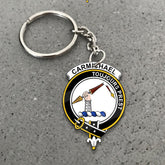 Clan Carmichael Tartan Crest Keychain UL62 Clan Carmichael Tartan Today