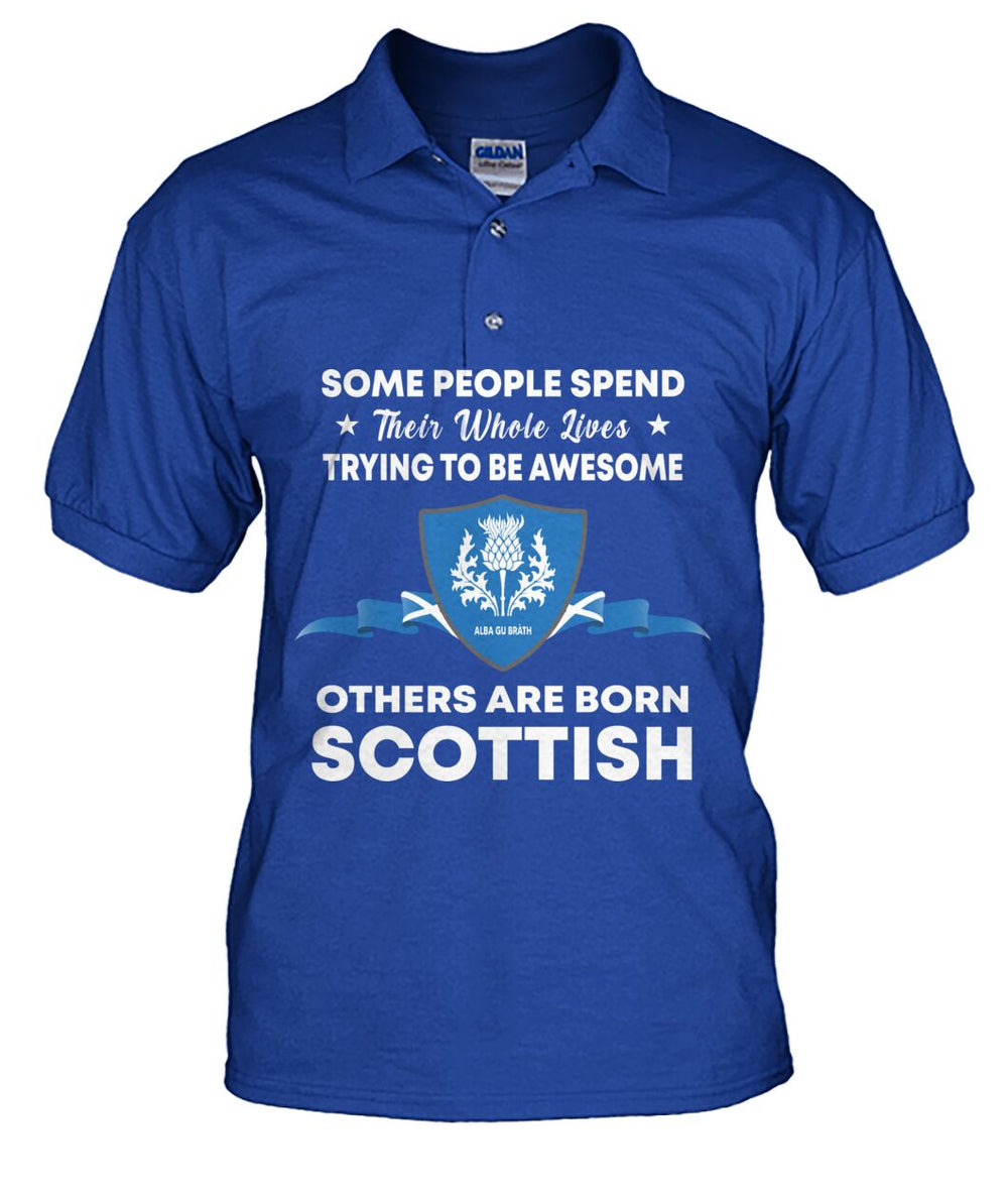 Clan Scottish 2D Polo Shirt - Awesome Scottish Style ZC32 Scottish 2D - Awesome Scottish Style Tartan Polo
