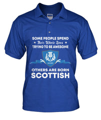 Clan Scottish 2D Polo Shirt - Awesome Scottish Style ZC32 Scottish 2D - Awesome Scottish Style Tartan Polo
