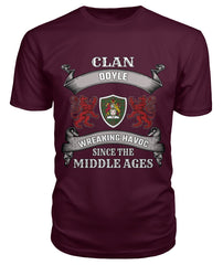 Clan Doyle Family Tartan 2D T-shirtFP21 Doyle Tartan 2D T-shirt Tartan T-Shirt Maroon S Doyle Tartan 2D T-shirt