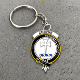 Clan Cheyne Tartan Crest Keychain GK54 Clan Cheyne Tartan Today
