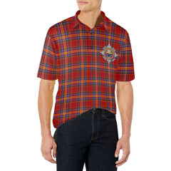 Clan Arizona Fire Service Pipe Band Tartan Polo Shirt Adair Tartan Tartan Polo