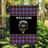 Clan Congilton Tartan Crest Black Garden Flag VE23 Clan Hall Tartan Today