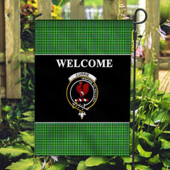 Clan Currie Tartan Crest Black Garden Flag CA49 Clan Currie Tartan Today