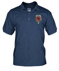 Clan Mackenzie Family Crest Polo T-Shirt IV30 Mackenzie Tartan Tartan Polo