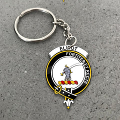 Clan Elliot Tartan Crest Keychain HN72 Clan Elliot Tartan Today