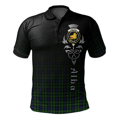 Clan Campbell of Breadalbane Tartan Polo Shirt - Alba Celtic Style
