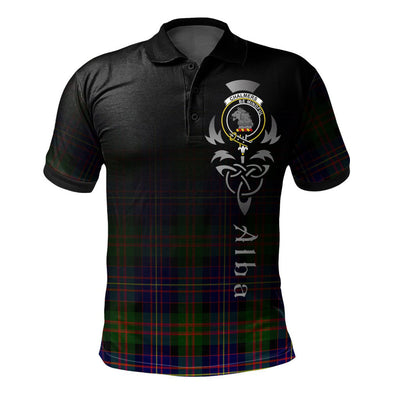 Clan Chalmers Modern Tartan Polo Shirt - Alba Celtic Style