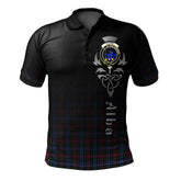 Clan Clark (Lion) 01 Tartan Polo Shirt - Alba Celtic Style ZR26 Clark (Lion) 01 Tartan Tartan Polo