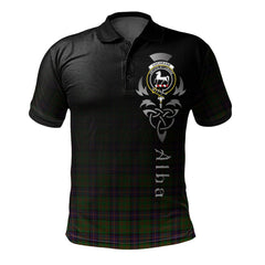 Clan Cochrane 01 Tartan Polo Shirt - Alba Celtic Style MX49 Cochrane 01 Tartan Tartan Polo