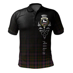 Clan Cochrane 02 Tartan Polo Shirt - Alba Celtic Style ED82 Cochrane 02 Tartan Tartan Polo