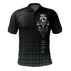 Clan Cochrane Ancient Tartan Polo Shirt - Alba Celtic Style JJ92 Cochrane Ancient Tartan Tartan Polo
