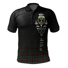 Clan Crosbie Tartan Polo Shirt - Alba Celtic Style KU30 Crosbie Tartan Tartan Polo
