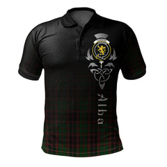Clan Cumming Buchan Hunting Tartan Polo Shirt - Alba Celtic Style BP43 Cumming Buchan Hunting Tartan Tartan Polo