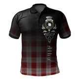 Clan Cunningham Dress Tartan Polo Shirt - Alba Celtic Style UO27 Cunningham Dress Tartan Tartan Polo