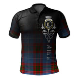 Clan Dalmahoy Tartan Polo Shirt - Alba Celtic Style OW97 Dalmahoy Tartan Tartan Polo