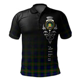 Clan Dundas Modern 02 Tartan Polo Shirt - Alba Celtic Style QZ43 Dundas Modern 02 Tartan Tartan Polo