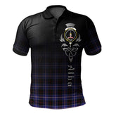 Clan Dunlop Modern Tartan Polo Shirt - Alba Celtic Style BP32 Dunlop Modern Tartan Tartan Polo