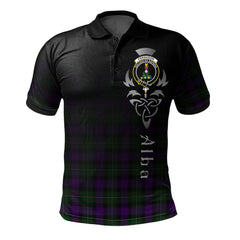 Clan Ferguson Unidentified Tartan Polo Shirt - Alba Celtic Style UU56 Ferguson Unidentified Tartan Tartan Polo