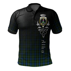 Clan Ferguson of Atholl Clan Tartan Polo Shirt - Alba Celtic Style EU61 Ferguson of Atholl Tartan Tartan Tartan Polo