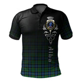Clan Forsyth Ancient Tartan Polo Shirt - Alba Celtic Style OD92 Forsyth Ancient Tartan Tartan Polo