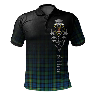 Clan Gordon Ancient Tartan Polo Shirt - Alba Celtic Style QW88