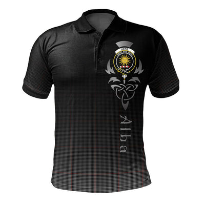 Clan Kerr Shepherd's Plaid Tartan Polo Shirt - Alba Celtic Style