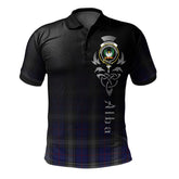 Clan Kinnaird Tartan Polo Shirt - Alba Celtic Style QA64 Kinnaird Tartan Tartan Polo