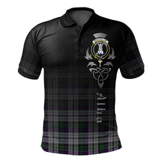 Clan MacCallum (Malcolm) Dress 02 Tartan Polo Shirt - Alba Celtic Style HH33 MacCallum (Malcolm) Dress 02 Tartan Tartan Polo