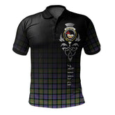 Clan MacDonald Ancient Tartan Polo Shirt - Alba Celtic Style JE92 MacDonald Ancient Tartan Tartan Polo