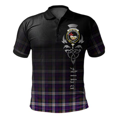 Clan MacDonald Dress Modern Tartan Polo Shirt - Alba Celtic Style FP61 MacDonald Dress Modern Tartan Tartan Polo
