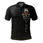 Clan MacDuff Hunting Tartan Polo Shirt - Alba Celtic Style DQ90 MacDuff Hunting Tartan Tartan Polo