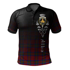 Clan MacGillivray Tartan Polo Shirt - Alba Celtic Style OL37 MacGillivray Tartan Tartan Polo