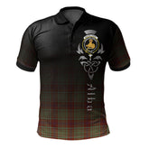 Clan MacGillivray Hunting Ancient Tartan Polo Shirt - Alba Celtic Style TK18 MacGillivray Hunting Ancient Tartan Tartan Polo