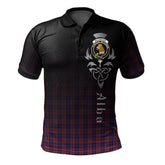 Clan MacGregor of Glengyle Tartan Polo Shirt - Alba Celtic Style LZ85 MacGregor of Glengyle Tartan Tartan Polo