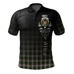 Clan MacKinnon Dress Tartan Polo Shirt - Alba Celtic Style RM12 MacKinnon Dress Tartan Tartan Polo