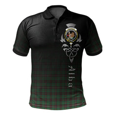 Clan MacKinnon Hunting Ancient Tartan Polo Shirt - Alba Celtic Style XI60 MacKinnon Hunting Ancient Tartan Tartan Polo