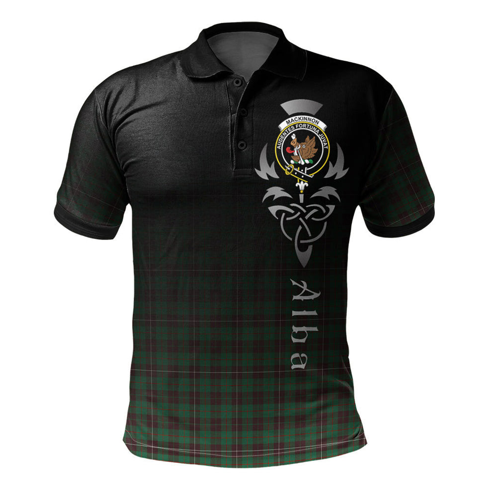 Clan MacKintosh Hunting Ancient Tartan Polo Shirt - Alba Celtic Style EA99 MacKintosh Hunting Ancient Tartan Tartan Polo