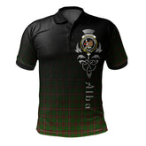 Clan MacKinnon Hunting Modern Tartan Polo Shirt - Alba Celtic Style UH76 MacKinnon Hunting Modern Tartan Tartan Polo