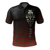 Clan MacLaine of Loch Buie Tartan Polo Shirt - Alba Celtic Style DI10 MacLaine of Loch Buie Tartan Tartan Polo