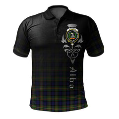 Clan MacLaren Modern Tartan Polo Shirt - Alba Celtic Style IF32 MacLaren Modern Tartan Tartan Polo