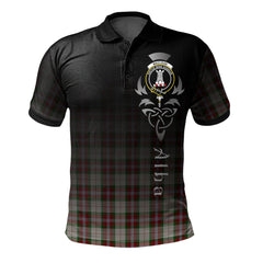 Clan MacLean Dress Tartan Polo Shirt - Alba Celtic Style WR68 MacLean Dress Tartan Tartan Polo