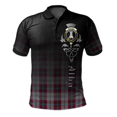 Clan MacLean of Duart Dress 04 Tartan Polo Shirt - Alba Celtic Style LS45 MacLean of Duart Dress 04 Tartan Tartan Polo