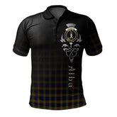 Clan MacLellan Modern Tartan Polo Shirt - Alba Celtic Style NN30 MacLellan Modern Tartan Tartan Polo