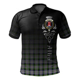 Clan MacNaughton Dress Tartan Polo Shirt - Alba Celtic Style RJ18 MacNaughton Dress Tartan Tartan Polo