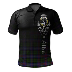 Clan MacNeil of Colonsay Highland Tartan Polo Shirt - Alba Celtic Style KM77 MacNeil of Colonsay Highland Tartan Tartan Polo